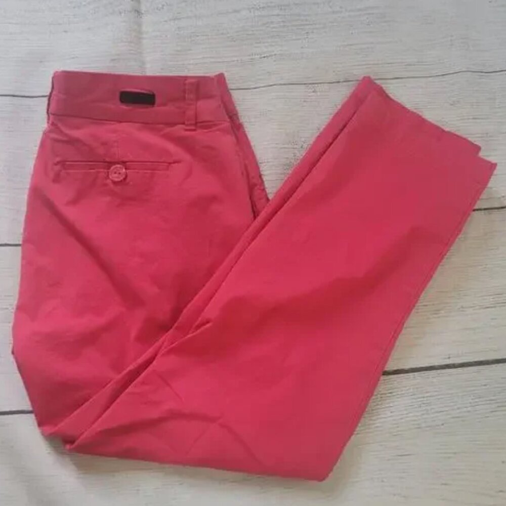 Kut from the Kloth Pink Crop Trouser Pants - Picture 3 of 12